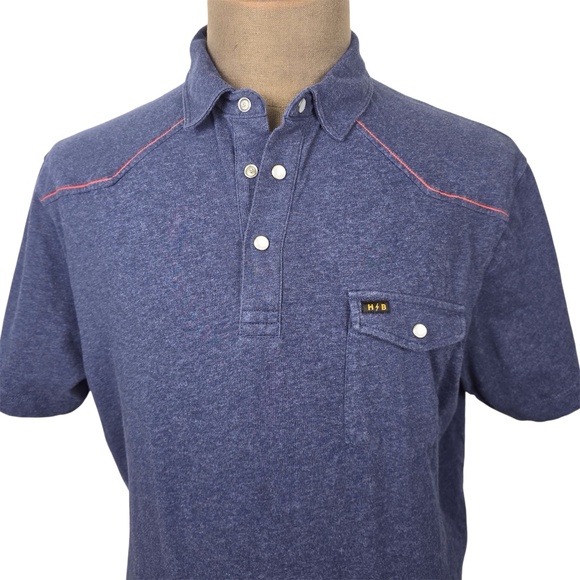 Howler Brothers Other - HOWLER BROTHERS- Mens XL 100% Cotton Ranchero Polo Shirt